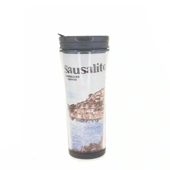 Starbucks Sausalito  California San Francisco Cup Travel Coffee Tumbler 16oz - Picture 2 of 6